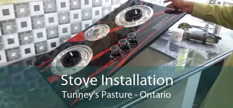 Stove Installation Tunney's Pasture - Ontario