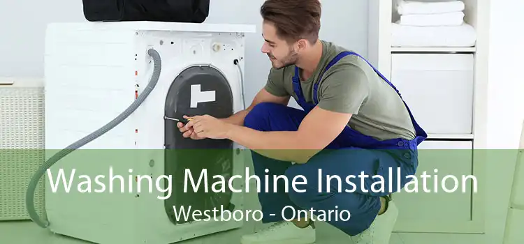 Washing Machine Installation Westboro - Ontario